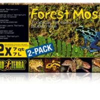 Terraariotarvike Sammal 2x7 litraa Exoterra Forest Moss