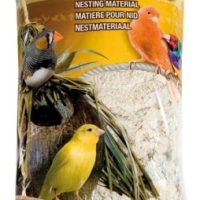 Pesänrakennusmateriaali charpi häkkilinnuille