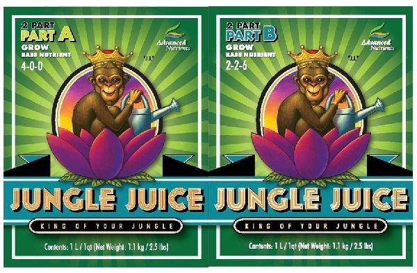 Kasvilannoitteet huonekasveille AN Jungle Juice Grow 2-part