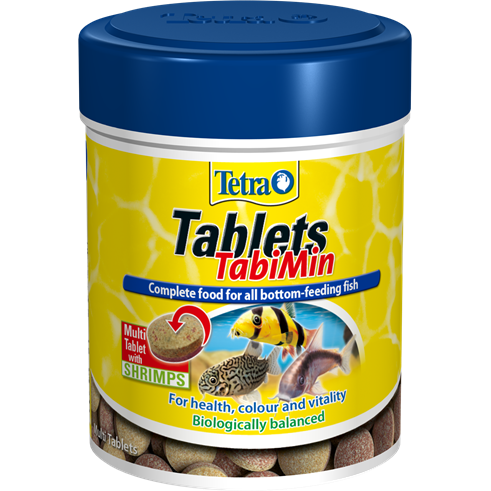 Akvaariokalojen tablettiruoka tetra tabimin