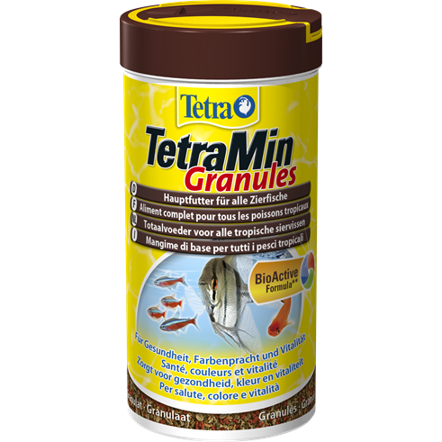 Granulaattiruoka akvaariokaloille tetra tetramin granules 250ml
