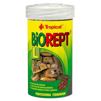 Maakilpikonnan pellettiruoka tropical biorept l
