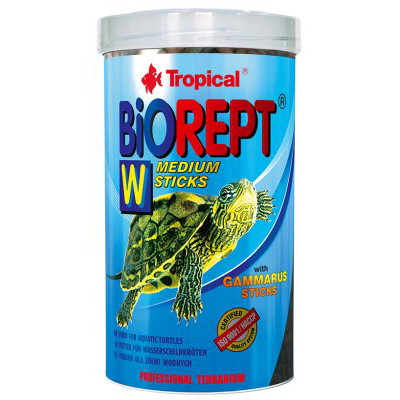 Vesikilpikonnan pellettiruoka tropical biorept w