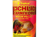 Kirjoahven pellettiruoka tropical cichlid carnivore medium pellet
