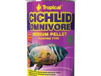 Akvaariotarvikkeet tropical cichlid omnivore medium pellet