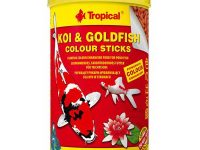Pellettiruoka kultakaloille tropical koi goldfish colour sticks