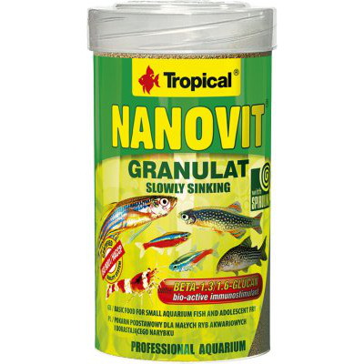 Kalanruoka nanoakvaarioon tropical nanovit granulat