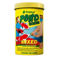 Kultakalalammikko kalanruoka tropical pond mixed sticks