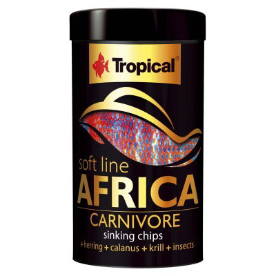 Akvaariokalojen ruoka tropical softline africa carnivore