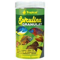 Akvaariokalojen raeruoka tropical spirulina granulaatti