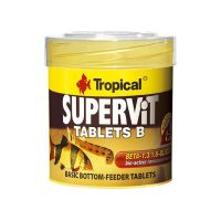 Akvaariokalojen tablettiruoka tropical supervit tablets b