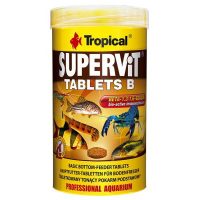 Akvaariokalojen ruoka tropical supervit tablets b 250ml