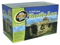 Kilpikonnan terraario kelluva tukki Zoomed turtle log