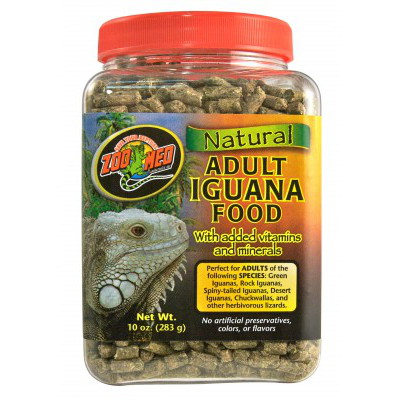 Iguaani ruokapelletti zoomed iguana food